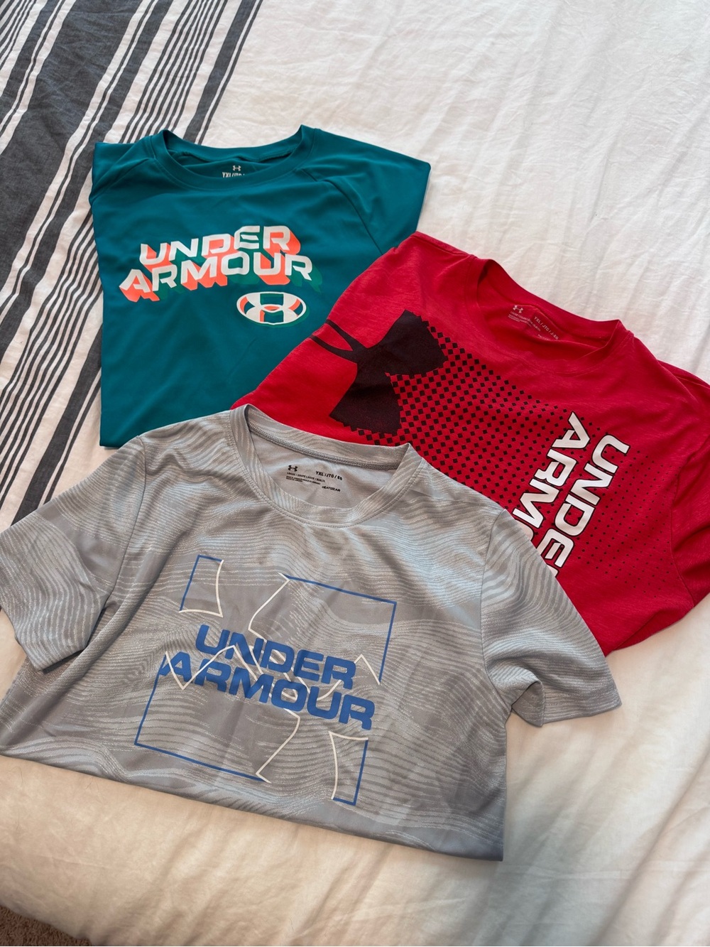 Lot of Boys Under Armour Summer Apparel